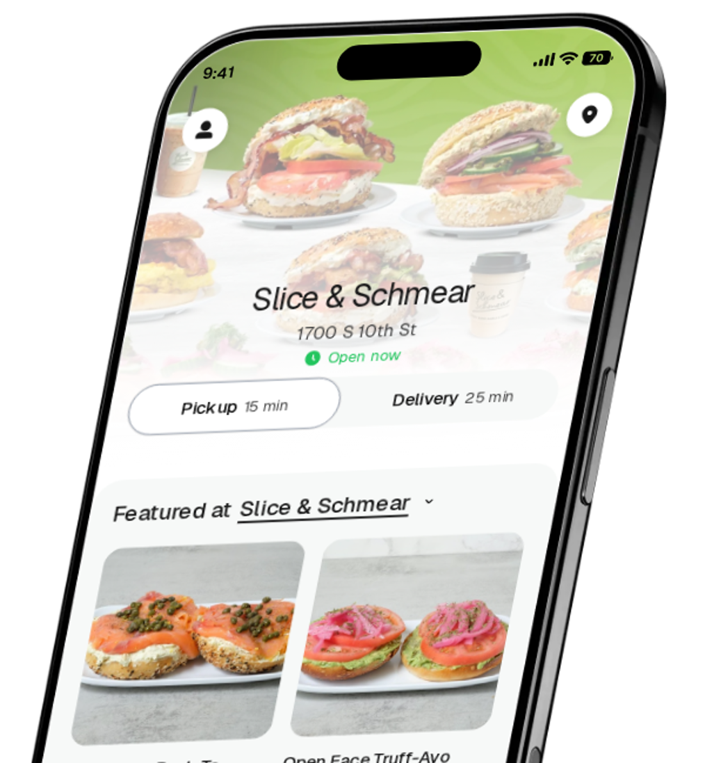 Slice & Schmear app preview