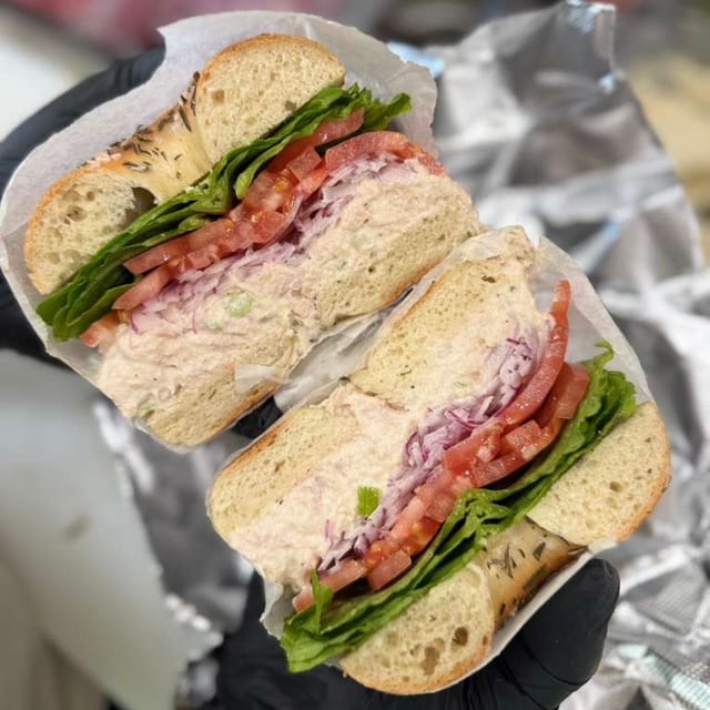 New! Tuna salad sandwich.