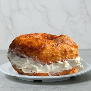 Jalapeno Cheddar Bagel W/ Schmear