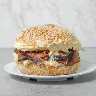 Pastrami Lox Sandwich