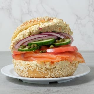 Loaded Lox Sandwich