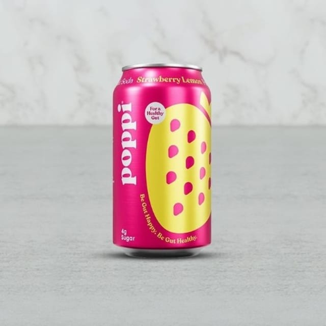 Poppi Probiotic Soda.
