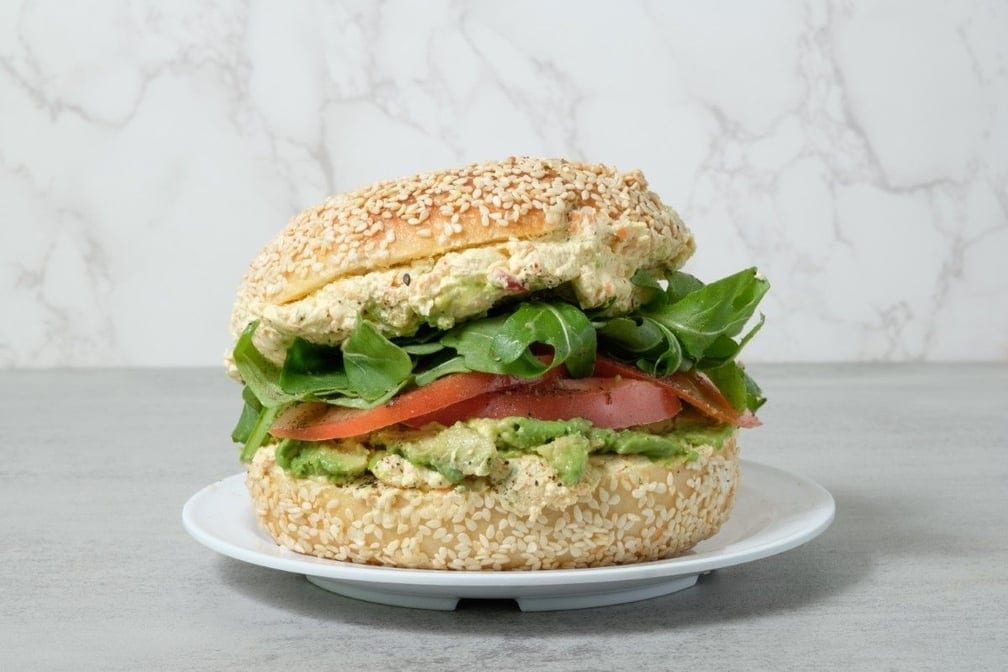 Veggie Delight Sandwich.