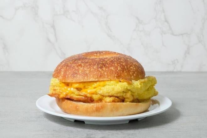 Pork Sausage, Egg&Cheddar.